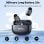 Boya Mini-12 Micrófono 5g Dual 100m Cancelación Ruido Lightning/usb-c 30h Negro