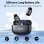 Microphone Boya Mini-14 5g USB-C, suppression du bruit avec IA, 100 m, 48 kHz, 30 h