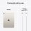 Apple iPad Air 2025 WiFi 11" 128GB Blanco Estrella