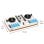 Hercules DJControl Mix Ultraportabler kabelloser DJ-Controller mit Bluetooth, Weiß