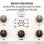 Hercules DJControl Mix Ultraportabler kabelloser DJ-Controller mit Bluetooth, Weiß