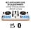 Hercules DJControl Mix Ultraportabler kabelloser DJ-Controller mit Bluetooth, Weiß