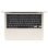 Apple MacBook Air Apple M4 10 cœurs/24 Go/SSD 512 Go/GPU 10 cœurs/13,6" Blanc étoilé