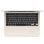 Portátil Apple MacBook Air 13.6" M4 10 núcleos 16GB 256GB SSD GPU 8 núcleos Branco Estrela
