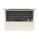 Portátil Apple MacBook Air 13.6" M4 10 núcleos 16GB 256GB SSD GPU 8 núcleos Branco Estrela