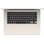 Apple MacBook Air Apple M4 10 Núcleos/16GB/256GB SSD/GPU 10 Núcleos/15.3" Blanco Estrella