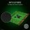 Tappetino per mouse da gioco Razer Gigantus V2 M Minecraft Edition verde