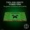 Tappetino per mouse da gioco Razer Gigantus V2 M Minecraft Edition verde