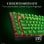 Razer BlackWidow V4 X Minecraft Edition Teclado Mecânico Gaming Switch Razer Green (EUA)
