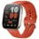 Amazfit Bip 6 Bluetooth GPS 46mm AMOLED Rosso Resistenza Acqua 5ATM SpO2 Cardiofrequenzimetro