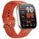 Amazfit Bip 6 Bluetooth GPS 46mm AMOLED Vermelho Resistência à Água 5ATM SpO2 Cardíaco Sono