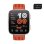 Amazfit Bip 6 Bluetooth GPS 46mm AMOLED Vermelho Resistência à Água 5ATM SpO2 Cardíaco Sono