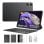 OSCAL Pad 100 Tablet 12" FHD+ 2K 8GB/256GB Android 15 4G Gris + Teclado Bluetooth Inglés QWERTY