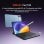 OSCAL Pad 100 Tablet 12" FHD+ 2K 8GB/256GB Android 15 4G Gris + Teclado Bluetooth Inglés QWERTY