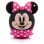 Mini Enceinte Bitty Boomers Minnie Mouse Rose 5 Cm