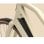 Vélo électrique urbain Deruiz Turmali S 2025 28 pouces 360 Wh Moteur roue arrière 250 W 35 Nm Blanc