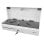 Approx appCASH02FLIPTOPWH Cajón Portamonedas Compacto Manual y Automático RJ-11/RJ-12 Blanco