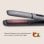 Ufesa X-Treme Infrared Alisador de Cabelo com Revestimento Cerâmico Cinzento
