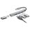 NGS IHUB4 MICRO HUB 4 Puertos USB-A 3.2 5000Mbit/s a 1x USB 3.2 / 3x USB Plata