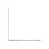 Apple MacBook Air M4 10 cœurs - 16 Go RAM - SSD 512 Go - 15,3" IPS 2880 x 1864 (WQXGA+) - Wi-Fi 6E, Bluetooth - Starlight - Clavier : Français