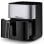 Ufesa Phoenix Freidora de Aire con Vapor, Doble Resistencia y Ventana 6L Negra/Inox