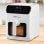 Ufesa Talent Freidora de Aire Digital con Ventana y Luz Interior 6.5L Blanca