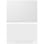 Étui magnétique Samsung Smart Book Cover pour Galaxy Tab S9 Plus, blanc