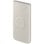Samsung Batería Portátil 10.000mAh de Carga Súper Rápida 25W, Carga Inalámbrica, 2 Puertos, Beige