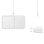 Samsung Super Fast Wireless Charger Duo Carregador Sem Fios Ultrarrápido Máx.15W USB-C Branco