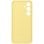 Samsung Funda de Silicona Amarilla para Galaxy S24 FE