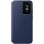 Étui portefeuille Samsung Smart View avec porte-cartes bleu foncé pour Galaxy S24 FE