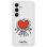 Custodia Samsung Flipsuit bianca per Galaxy S24
