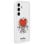 Custodia Samsung Flipsuit bianca per Galaxy S24