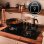 Cecotec  Bolero Squad G 3200s Placa De Gas 6250W 3 Zonas Negro