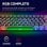Trust GXT 867 Acira 60 Mechanische Gaming-Tastatur, 60 % RGB-Schalter, Outemu-Rot, Schwarz
