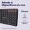 Clavier sans fil Bluetooth rechargeable multi-appareils Trust Vaiya, noir