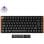 Teclado mecânico Keychron K2 HE Layout ES sem fios retroiluminado madeira