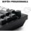 Teclado Keychron Q1 HE Magnético Hall Effect Layout US 75% RGB Bluetooth 2.4G Hot-Swappable