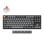 Keychron K8 Max QMK Teclado Mecánico Inalámbrico Bluetooth Multidispositivo ISO Switch Red Gris