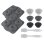 Set di Forme in Silicone Cecotec Cecofry SweetBake Antiaderenti senza BPA per Ciambelle e Muffin
