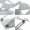 Support pliable et réglable pour ordinateur portable Innovagoods Lastan