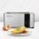 Ufesa Duo Plus Delux Tostadora con Dos Ranuras Largas y Pantalla Digital LCD Acero Inoxidable