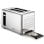 Ufesa OneTouch Duo Tostadora de 2 Ranuras Extra Anchas y Pantalla LED 850W Acero Inoxidable