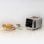 Ufesa OneTouch Duo Tostadora de 2 Ranuras Extra Anchas y Pantalla LED 850W Acero Inoxidable