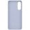 Samsung Funda de Silicona Azul Claro para Galaxy S25 Edge