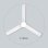 Ufesa Katmandú Ventoinha de Teto de Pás Reversíveis com Luz e Comando 132cm 40W Branco/Madeira