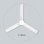 Ufesa Katmandú Ventilador de Techo de Aspas Reversibles con Luz y Mando 132cm 40W Blanco/Madera