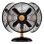 Ufesa Masachusets Mini Ventilador de Sobremesa 30cm 40W Negro/Madera