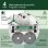 iRobot Roomba Plus 505 Combo Robot Aspirador com Base AutoWash Multifunções e Autolimpante Branco