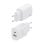 Aisens A110-0754 Cargador 20W 1xUSB-C PD3.0 1xUSB-A QC3.0 Blanco